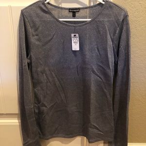 Express sweater Metallic Grey Large